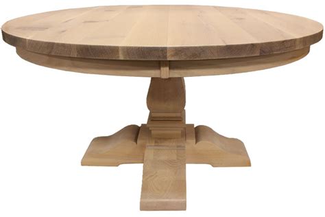 Quartersawn Oak Mammoth Single Pedestal Dining Table 11588 Redekers