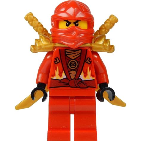 Lego® Ninjago Kai Minifig Red Ninja With Two Gold Swords Limited