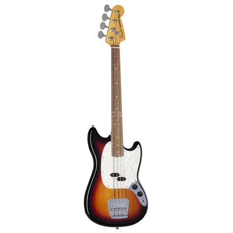 Fender Vintera 60s Mustang Bass Pf 3 Colour Sunburst Music Store