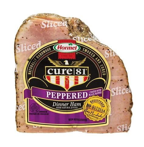Hormel Cure 81 Peppered Quarter Sliced Ham Shop Meat At H E B