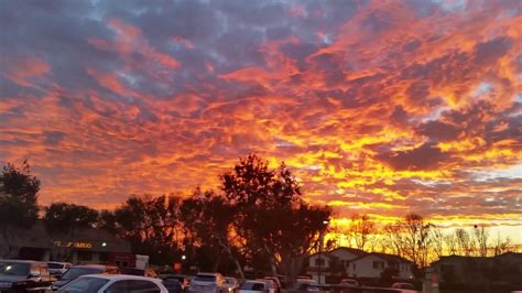 Beautiful California Sky During Sunset Youtube