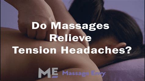 How Do Massages Relieve Tension Headaches Youtube
