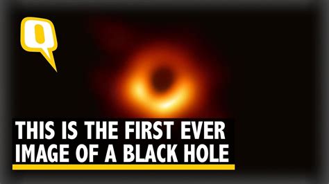 first image ever made of a black hole revealed youtube