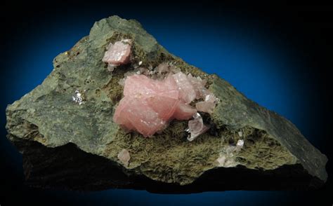 Photographs Of Mineral No 75149 Rhodochrosite With Minor Pyrite From