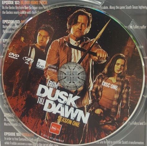 From Dusk Till Dawn Season 1 Dvd Region 4 Free Tracked Postage Ebay