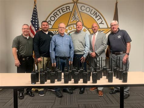 We were honored to be... - Porter County Sheriff's Office
