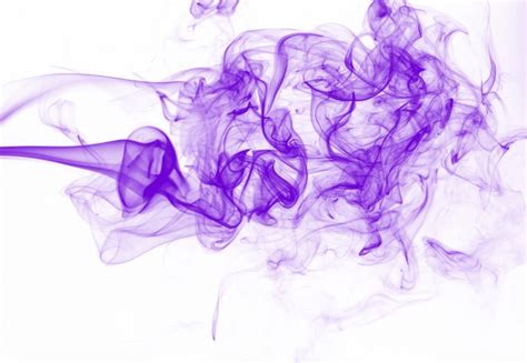 Premium Photo Purple Smoke Abstract On Black Background Ink Water Color