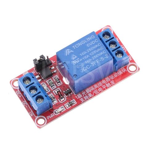 1 Channel 5v Relay Module With Highlow Level Trigger Konnected Inc