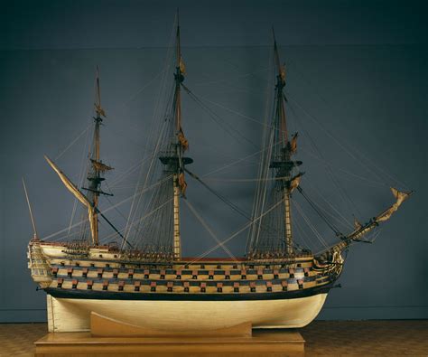 Oeuvre Précisions Maquette De Bateau Royal Louis Vaisseau Vers