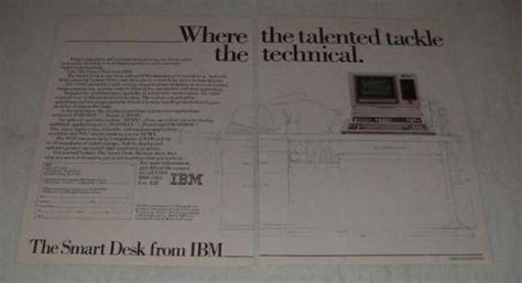 1984 Ibm System 9000 Computer Ad Talented Tackle Ebay