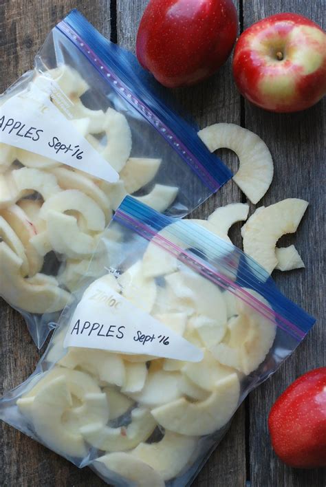 Wash them, let them dry, then put them on a tray whole with the skins in the freezer. How to Freeze Apples For Storage | Stemilt Growers, WA