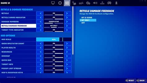 How To Change Your Reticle In Fortnite Chapter 4 Season 1