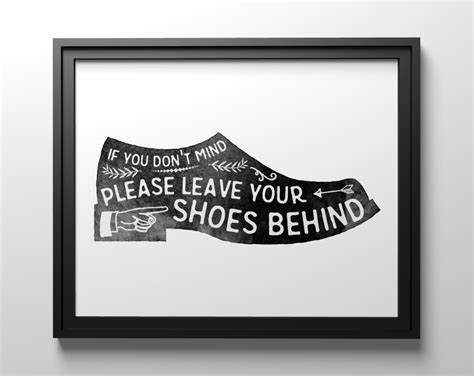 Shoes Off Sign Remove Your Shoes Printable Art Mud Room Art Entry Room Art Take Your Shoes