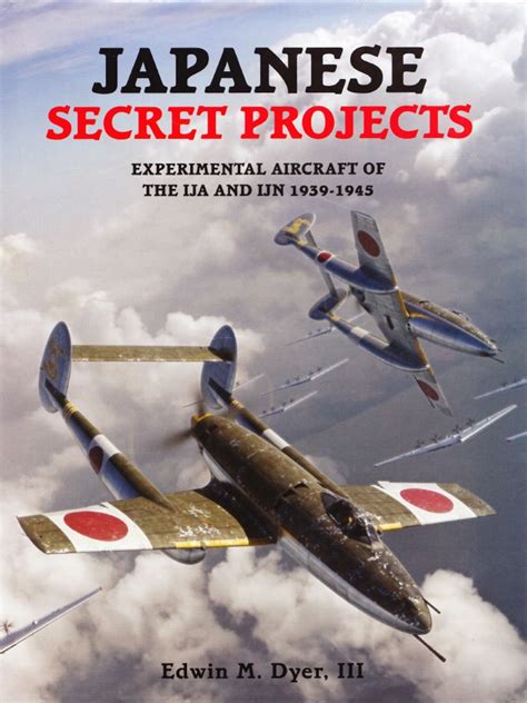 Japanese Secret Projects Experimental Aircraft 1939 1945 Fighter