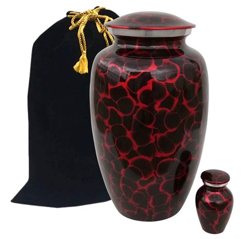 Tiger Eye Adult Cremation Urn Set Beautifully Handcrafted Adult