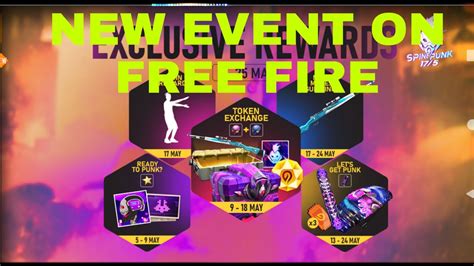 Events that require users to complete a task and earn a token upon completion. NEW EVENT ON FREE FIRE - YouTube