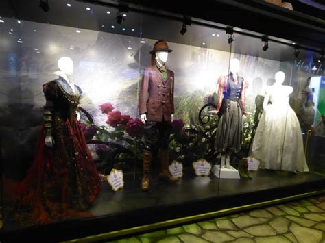 Hollywood Movie Costumes And Props Alice Through The Looking Glass Movie Costumes On Display At