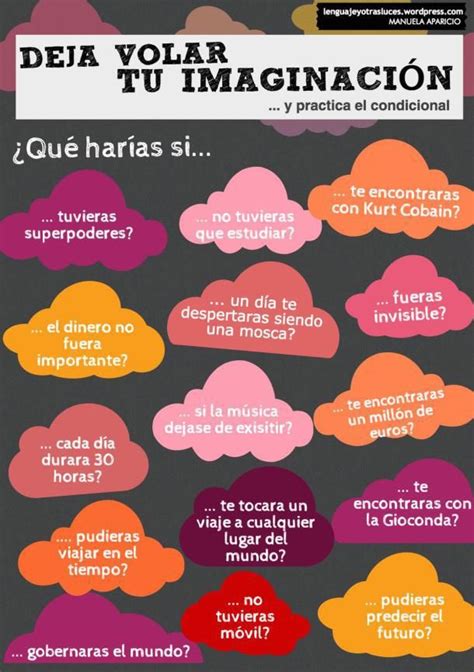 ¿Qué harías si...? | Actividades para clase de español ...