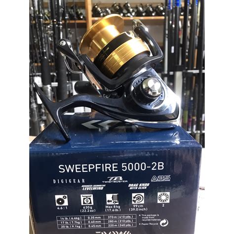 MÁY CÂU CÁ DAIWA SWEEPFIRE 5000 2B Shopee Việt Nam