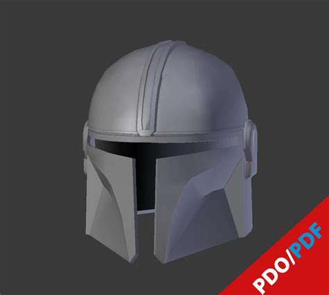 The Mandalorian Pepakura Mandalorian Beskar Armor Template