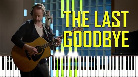 The Last Goodbye Billy Boyd The Hobbit Synthesia Piano Tutorial