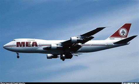 Boeing 747 2b4bm Middle East Airlines Mea Aviation Photo 0134430