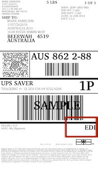 Ups worldwide services tracking label with address. Ups Account Number On Shipping Label - Best Label Ideas 2019