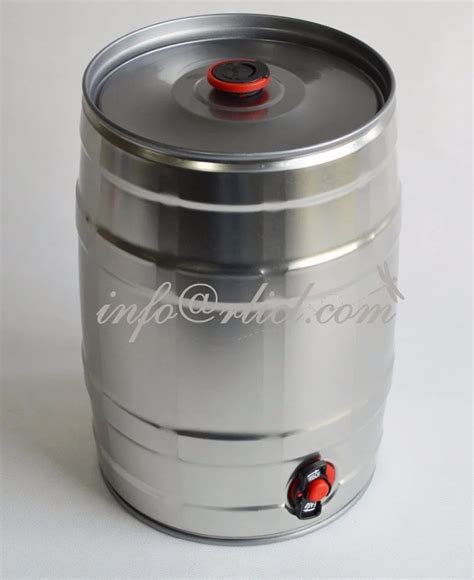 5l High Quality Stainless Steel Mini Beer Kegs Homebrew Beer Keg With