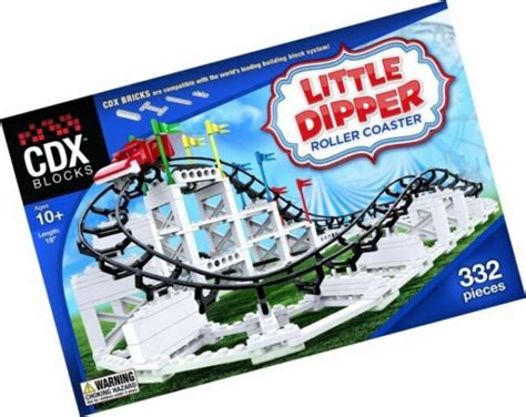 Cdx Blocks Brick Construction Little Dipper Roller Coaster Multi For
