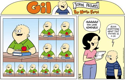 Gil 99 “school Pictures” Norm Feuti Cartoons