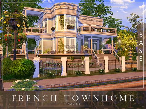 Sims 4 French Building Cc