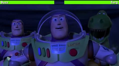 Buzz Lightyear Vs Zurg Final Battle With Healthbars Toy Story 2 1999