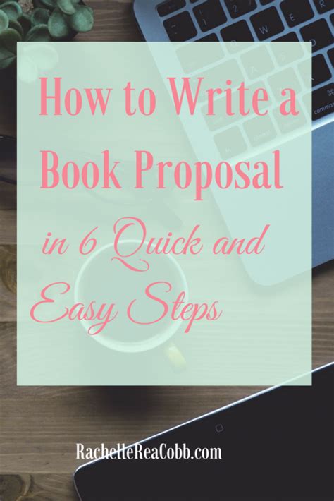 How To Write A Book Proposal In 6 Quick And Easy Steps