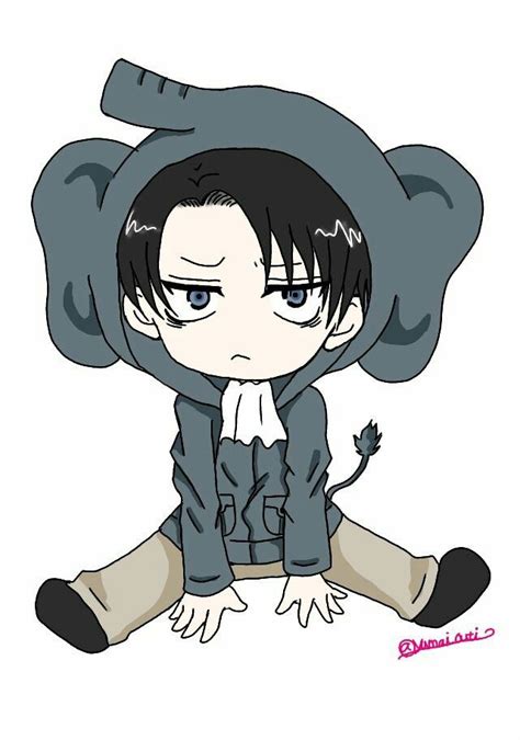 Levi Chibi Kawai Aot Levi And Erwin Chibi Levi