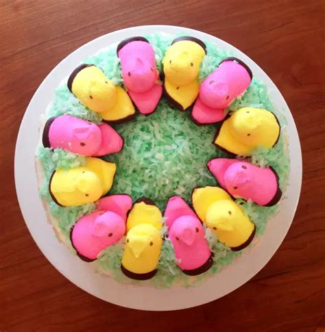 Famous Easter Peep Cake ⋆ Wear Wag Repeat