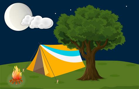 Actualizar más de 66 acampar dibujos camera edu vn