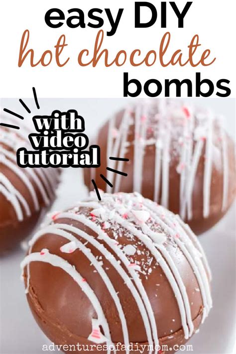 How To Make Hot Chocolate Bombs Adventures Of A Diy Mom