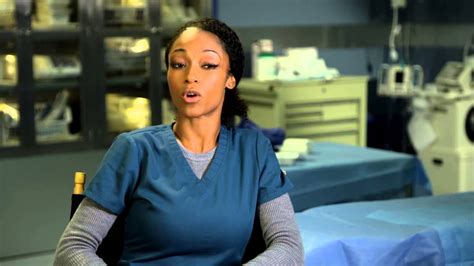 Chicago Med Yaya Dacosta Behind The Scenes Tv Interview Screenslam Youtube