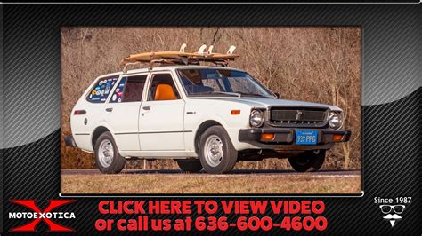 1976 Toyota Corolla Deluxe E38 Wagon Sold Youtube