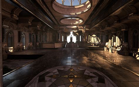 Throne Room The Temple Of Utu Martinh And Minos — Polycount