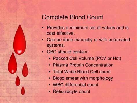 Ppt Complete Blood Count And Anemia Powerpoint Presentation Free