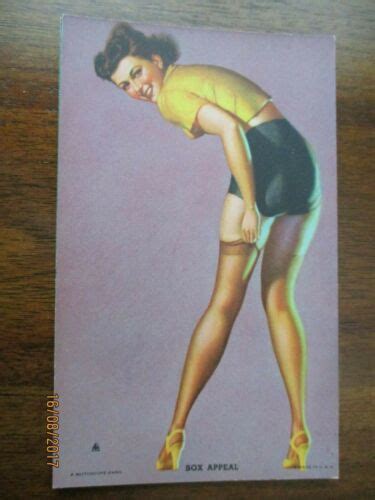 VINTAGE 1940s PIN UP ARCADE MUTOSCOPE CARD SOX APPEAL Antique Price
