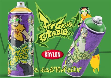 Here Are Those Jet Set Radio Jet Grind Radio Spray Paint Cans From
