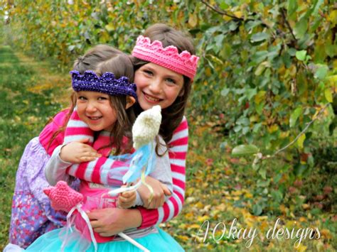 The Cozy Red Cottage Crocheted Princess Crowns And Wands