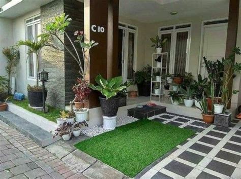 Dengan penggunaan batu alam akan membuat teras rumah depan terlihat cantik dan memiliki unsur modern masa kini. 65 foto inspiratif model teras rumah minimalis masa kini ...