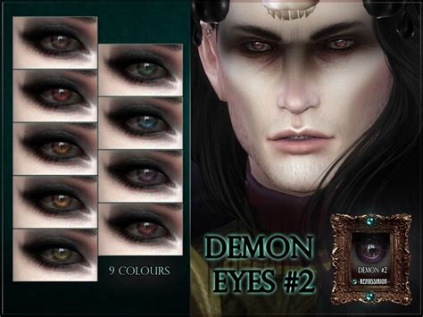 Demon Eyes 2 By Remussirion At Tsr Sims 4 Updates
