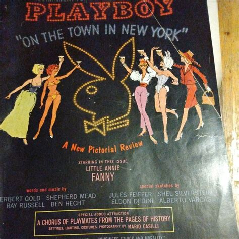 Playboy Magazine November 1962 Avis Kimble On The Town In New York