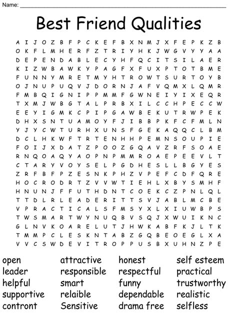Best Free Word Search Word Search Printable