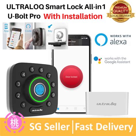 Ultraloq Smart Lock U Bolt Pro Bridge Wifi Adaptor 6 In 1 Keyless