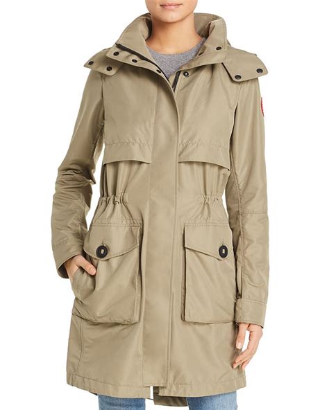 Canada Goose Calvary Trench Coat In Lichen Modesens